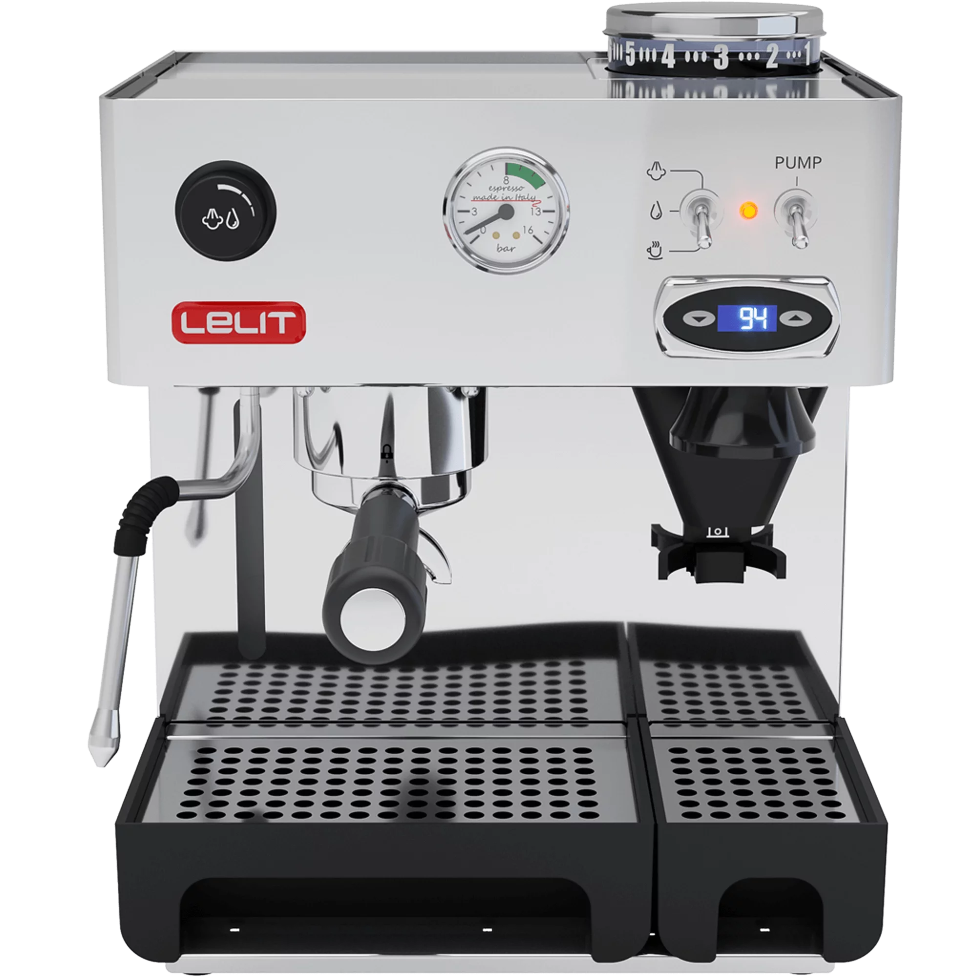 Lelit Anita Espressomachine met PID Display PL042TEMD, RVS